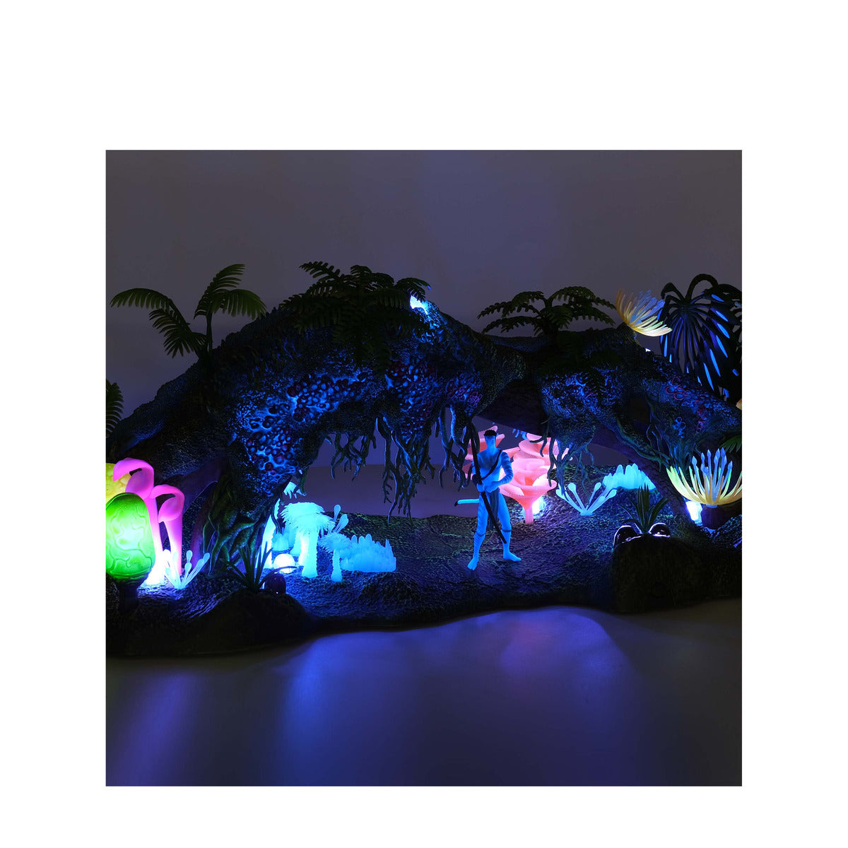 Hot! Disney Avatar W.O.P Deluxe Set - Build Your Own Omatikaya Forest in Pandora World