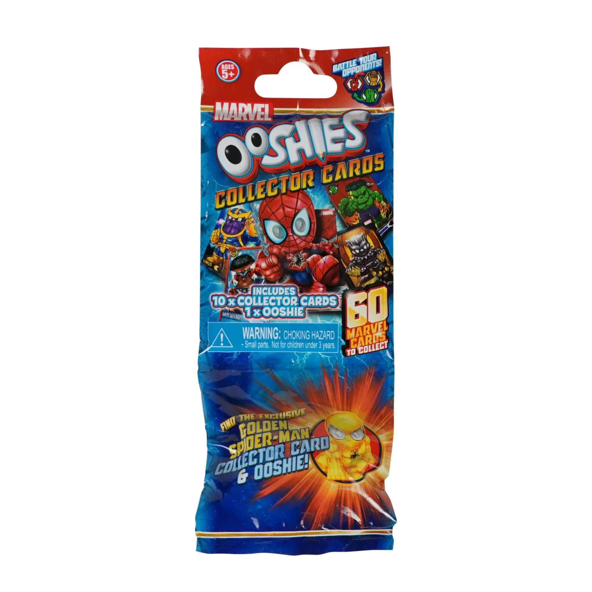 Marvel Ooshies Trading Cards Starter Pack with Pencil Topper