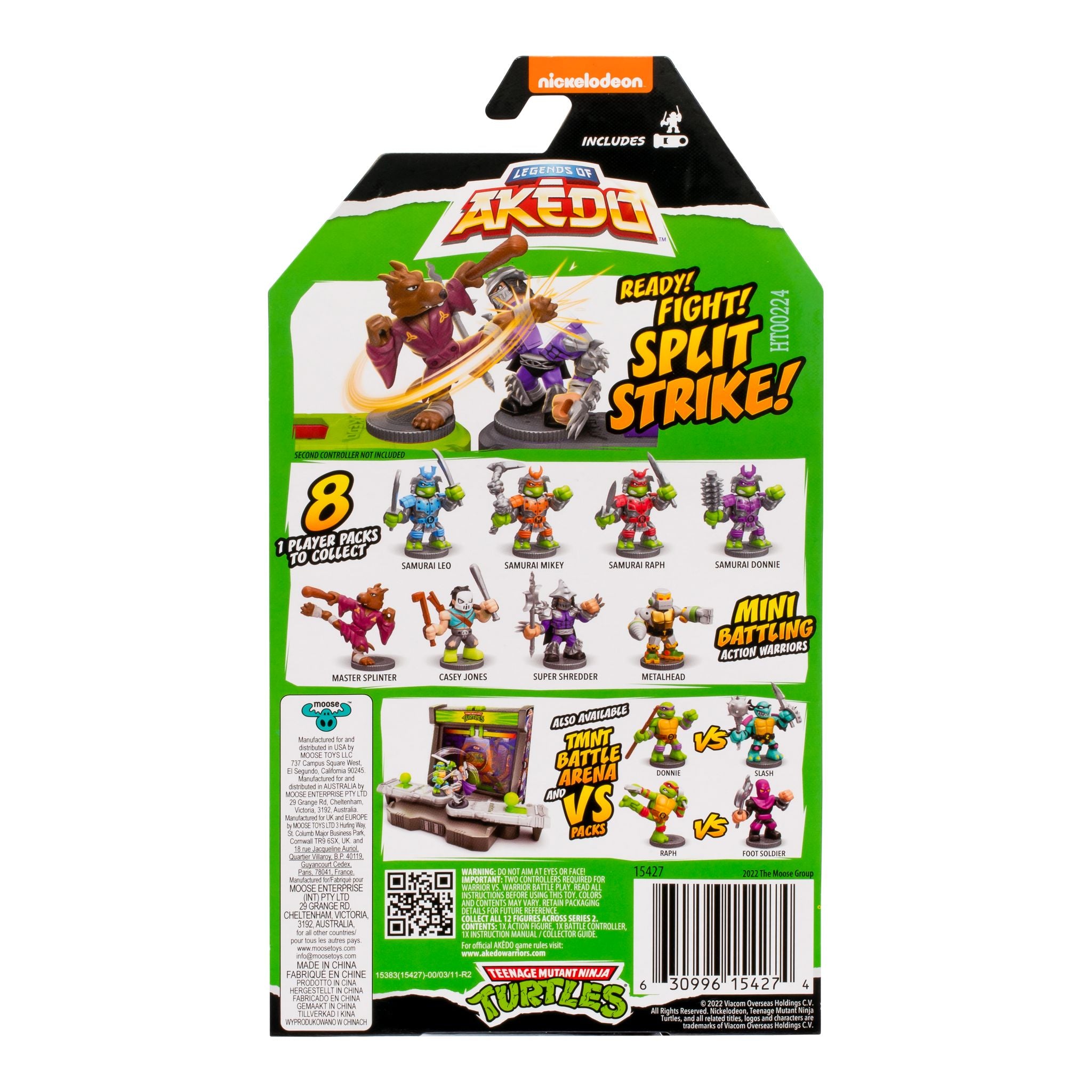 Hot! Akedo Teenage Mutant Ninja Turtles S3 - Master Splinter Single Pack