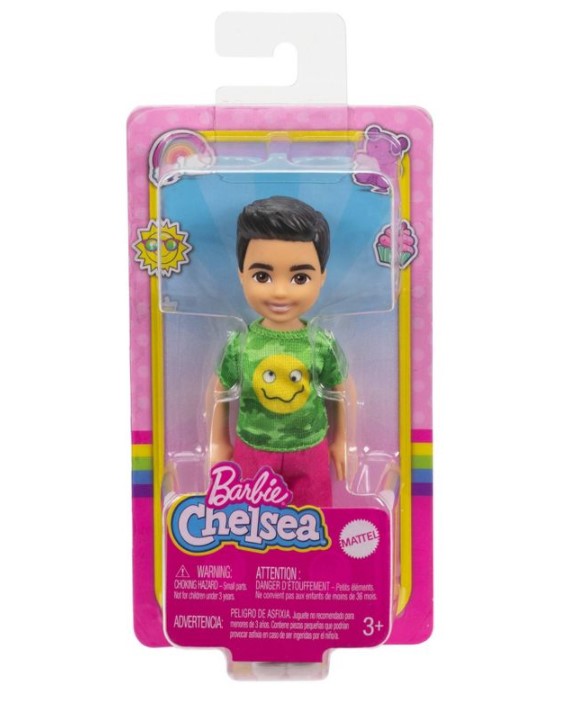 Hot! Barbie Club Chelsea Boy Doll with Camo T-Shirt