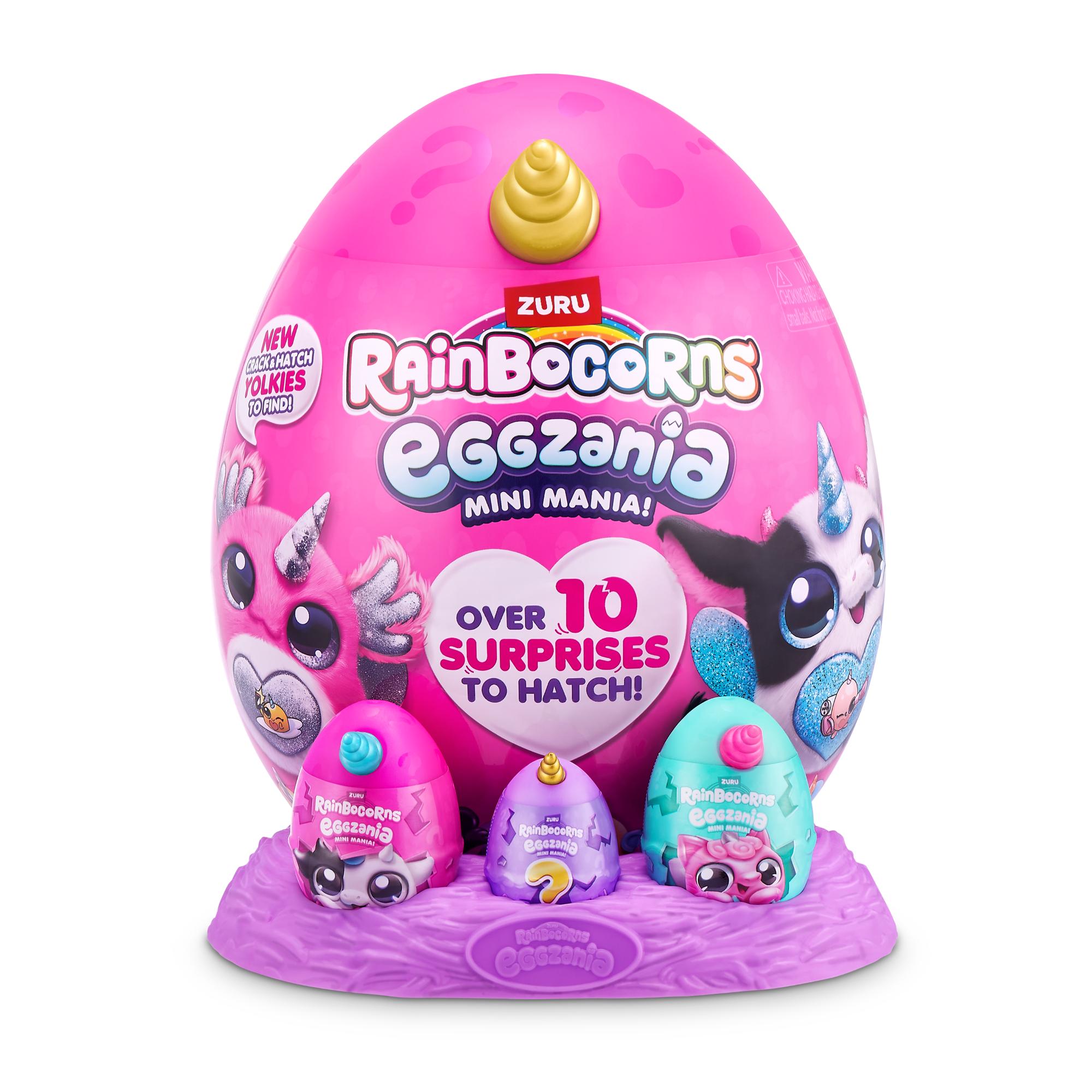 ZURU Assorted Mini Rainbocorns Eggzania with Surprises
