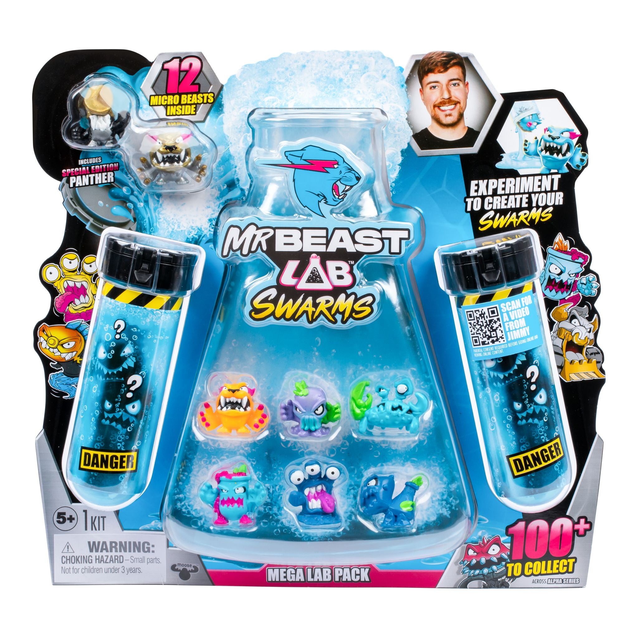 MrBeast Lab Swarms Mega 12 - Pack Assortment with Guaranteed Special Edition