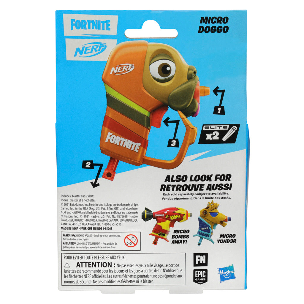 Hot! Nerf Fortnite Micro Peely Blaster