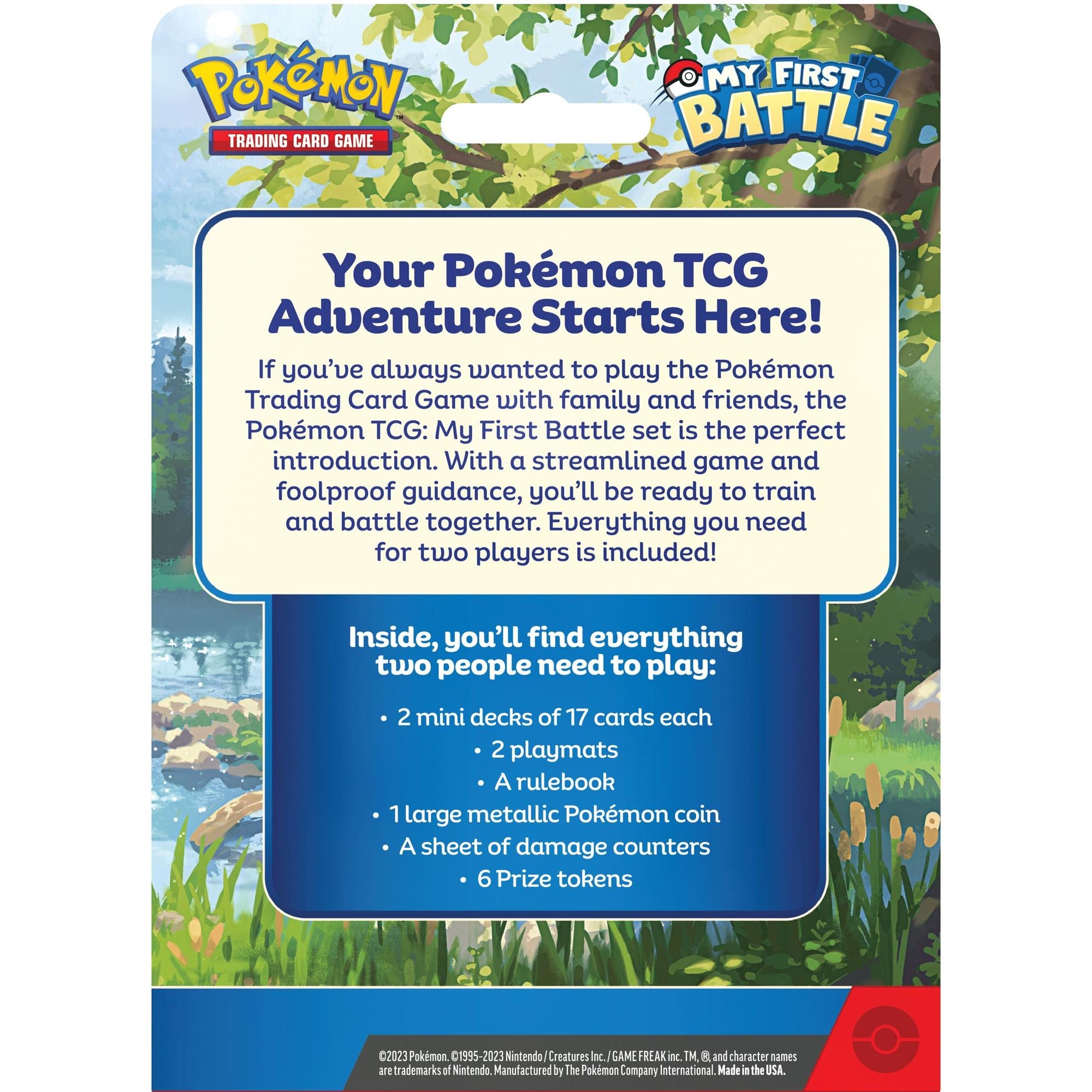 Assorted Styles - Pokémon TCG Starter Battle Deck for First - Time Players