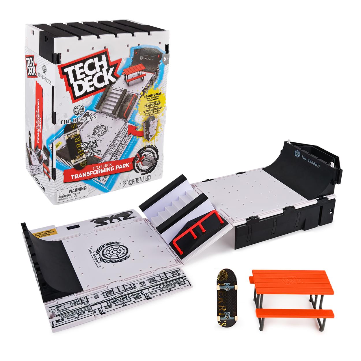 Tech Deck The Berrics Transforming Skate Park Set - Ideal for Collectors and Skate Enthusiasts