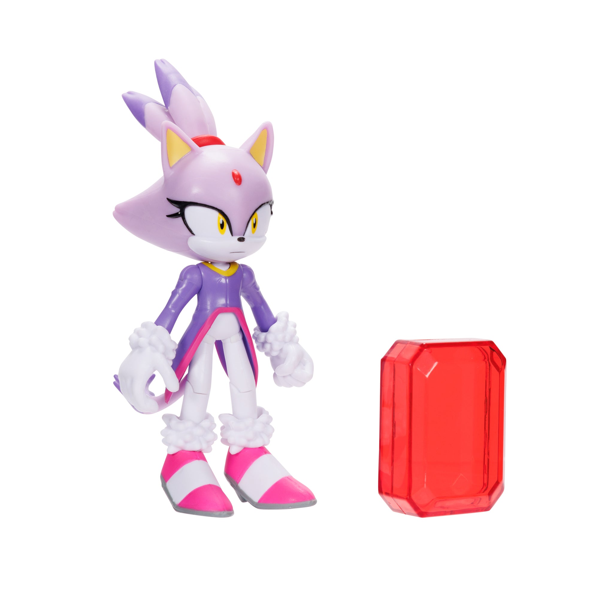 4-Inch Articulated Modern Blaze Sonic Collectible Figures W14
