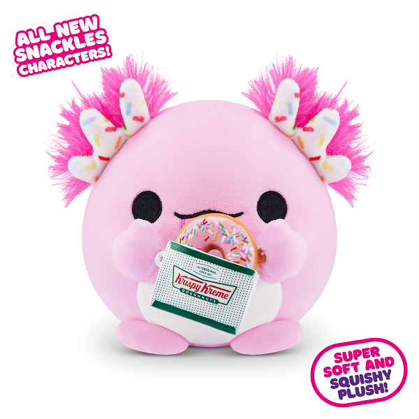 ZURU Snackles Small Plush Toys S2 - Assorted Adorable Styles, Must - Collect!