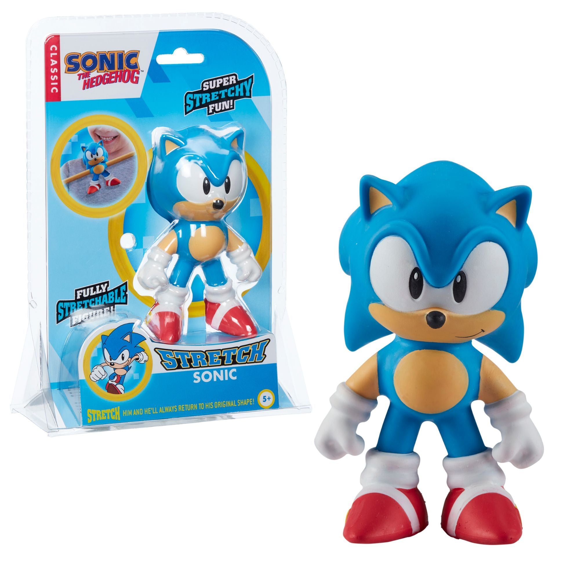 Hot! Stretch Sonic The Hedgehog Toy