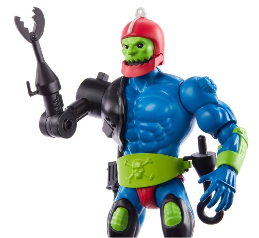 Hot! Masters Of The Universe Origins - Blue Trap Jaw Action Figure