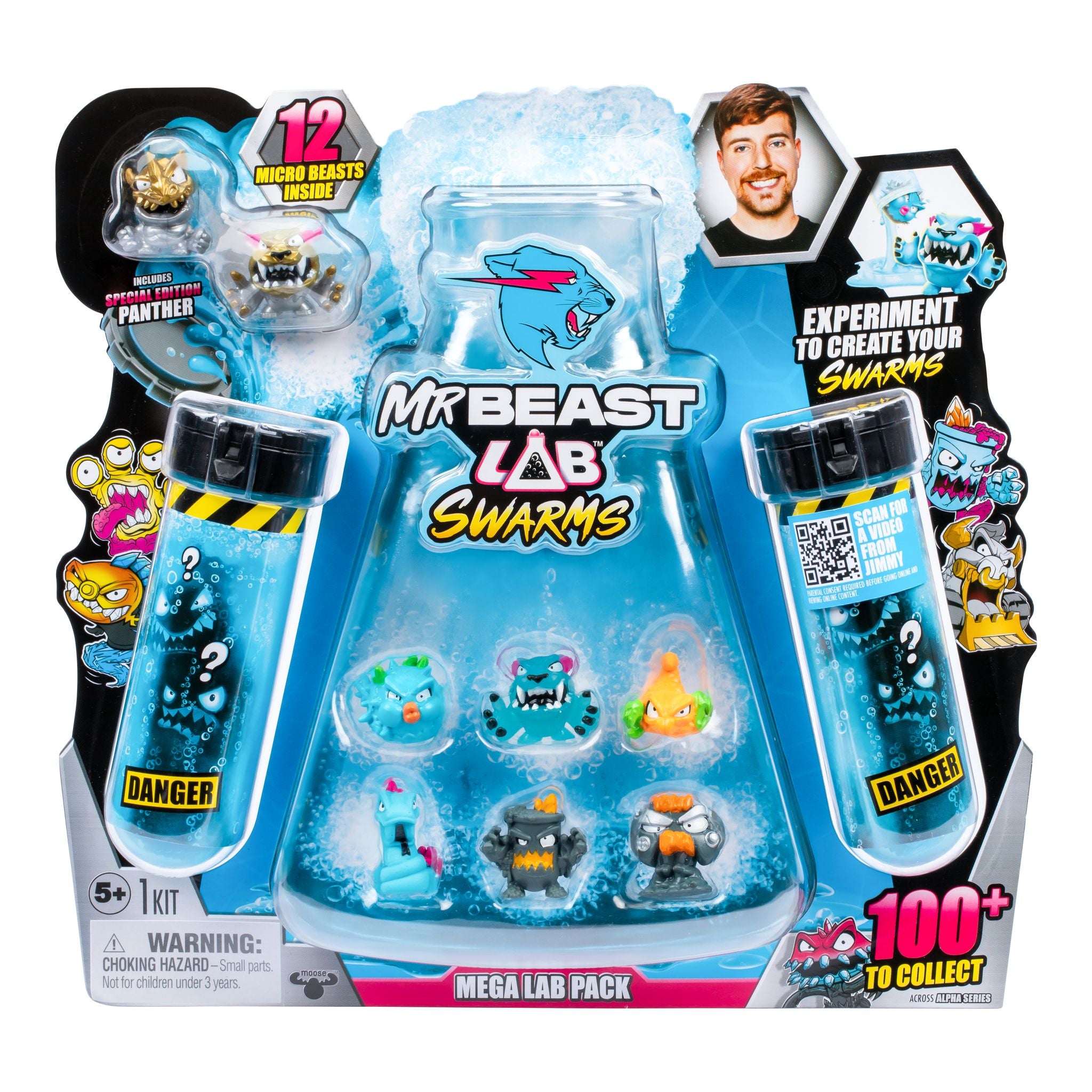 MrBeast Lab Swarms 12-Pack Assortment: Exclusive Characters!