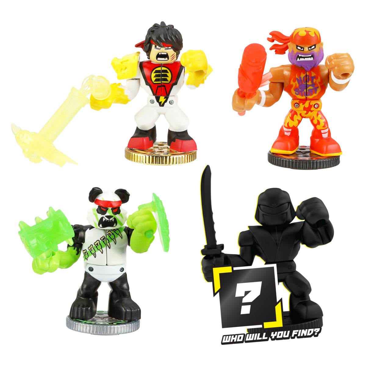 Hot! Akedo Powerstorm Warrior Panda Collector Pack