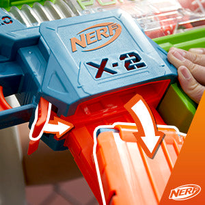 Hot Deal! Nerf Elite 2.0 Double Punch Motorized Dart Blaster for Exciting Kids' Play