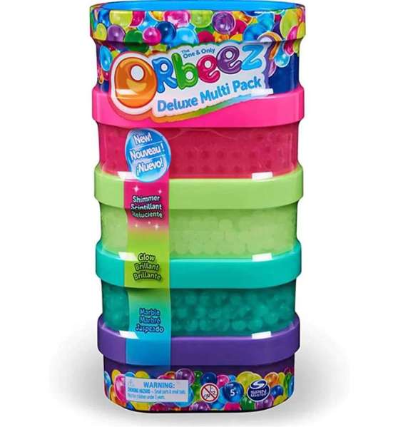 Orbeez Deluxe Multi-Pack: 2000 Fully Grown Glow, Shimmer & Marble Water Beads