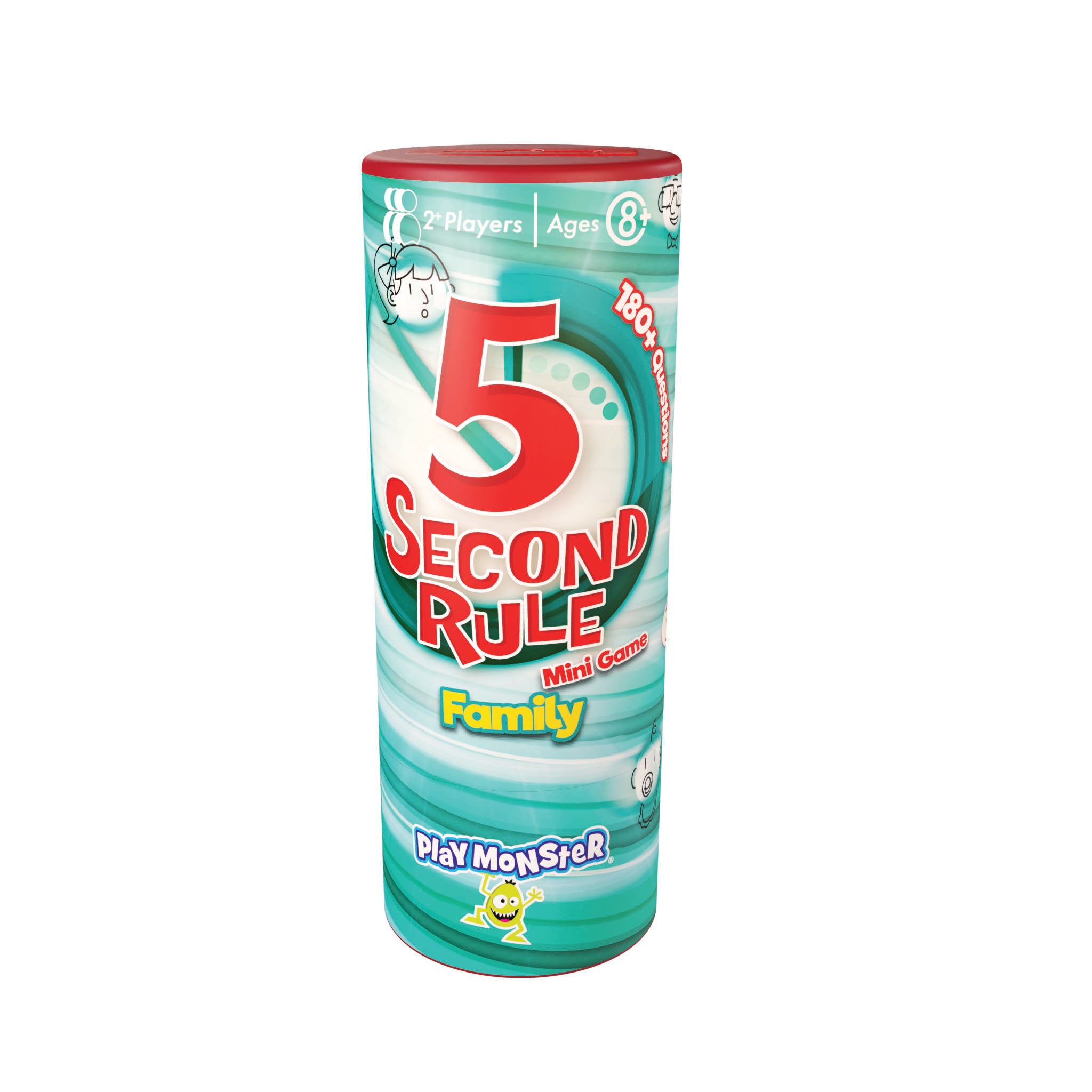 Hot! 5 Second Rule Mini Family Game