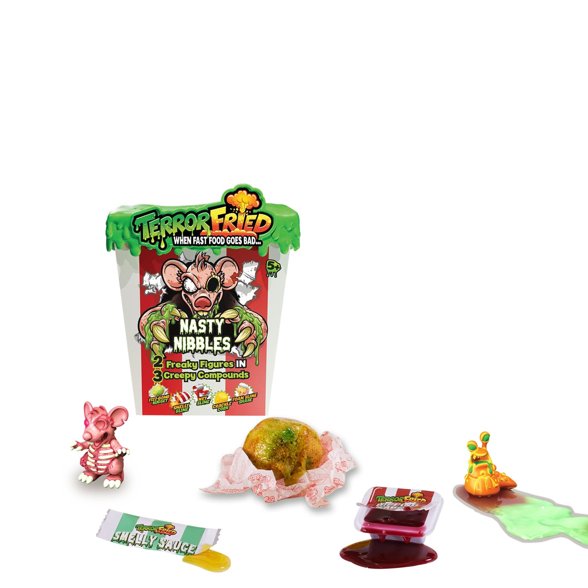 Special Offer! Terror Fried Creepy Nasty Nibbles - Fast - Food - Style Surprise Snack Pack