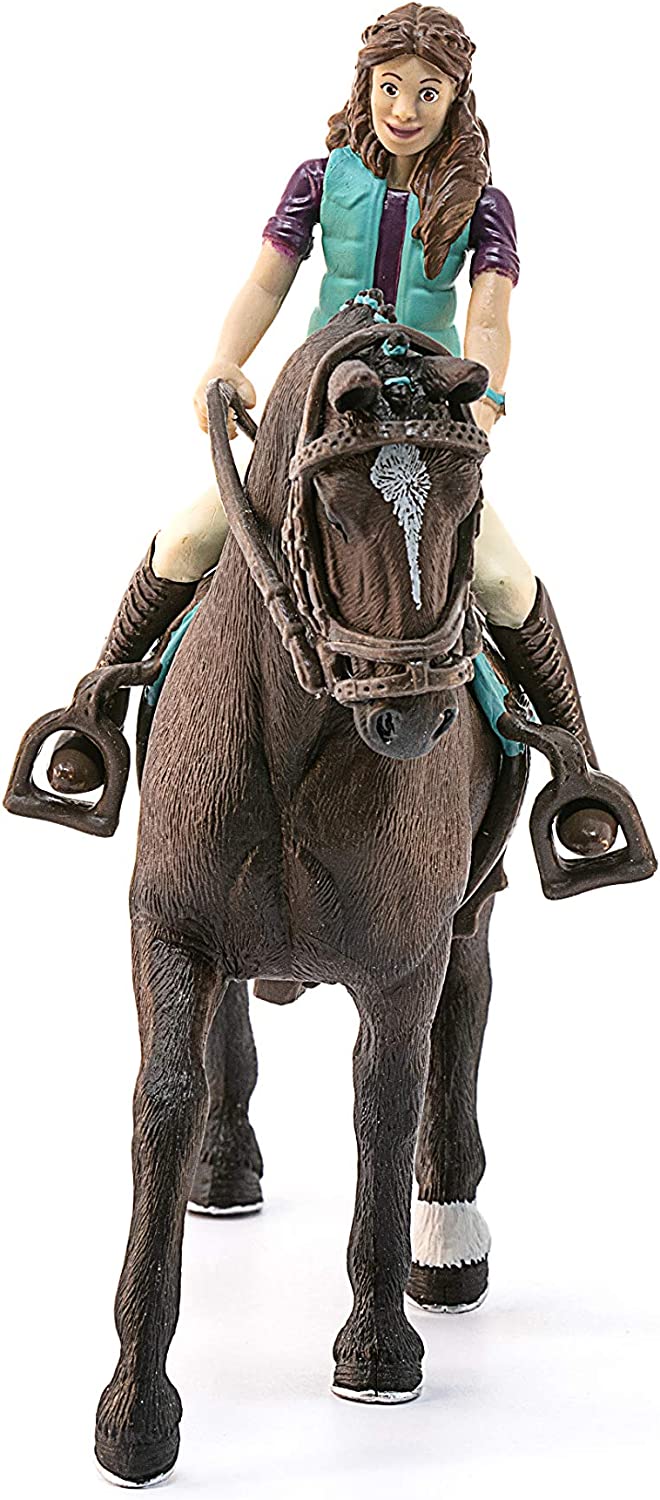 Schleich Horse Club Lisa & Storm Playset - Ideal Toy for Horse - Loving Kids