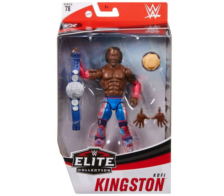 Hot Deal! WWE Elite Collection Series 78 Action Figure - Kofi Kingston for Fans and Collectors