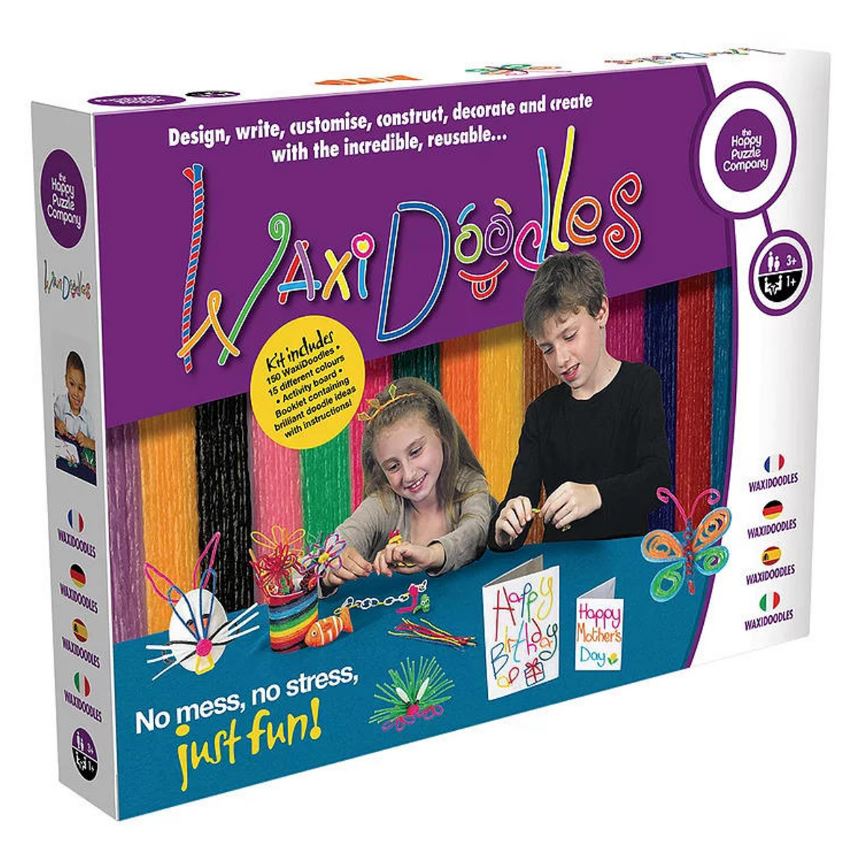Amazing Re-usable Waxidoodles for Creative 3D Fun