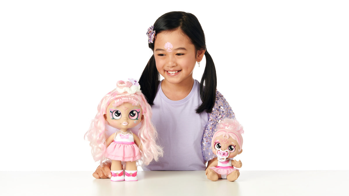 Kindi Kids Enchanting Dress - Up Baby Sister Winnie with Angel Wings