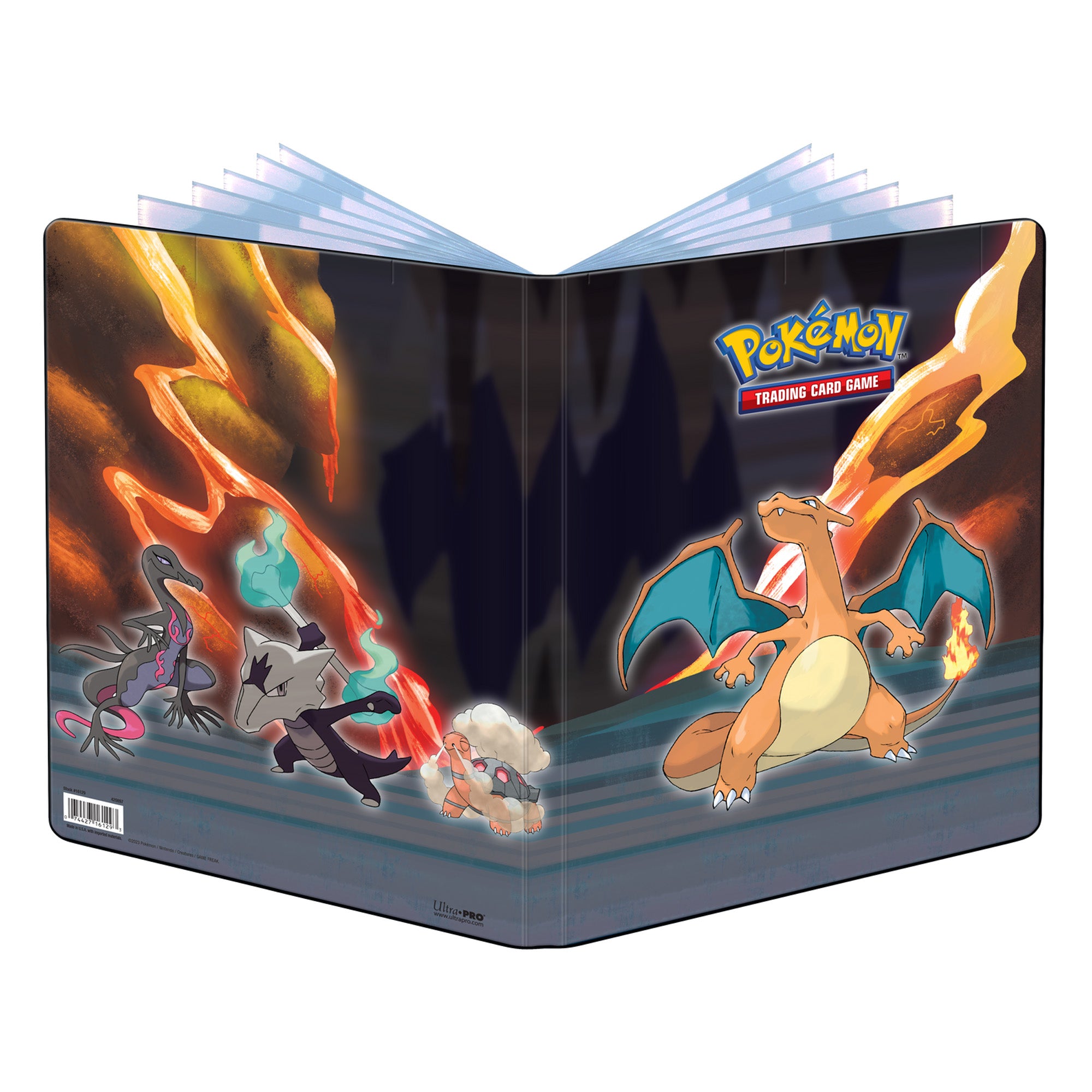 Scorching Summit 9-Pocket Pokémon Portfolio Gallery Series