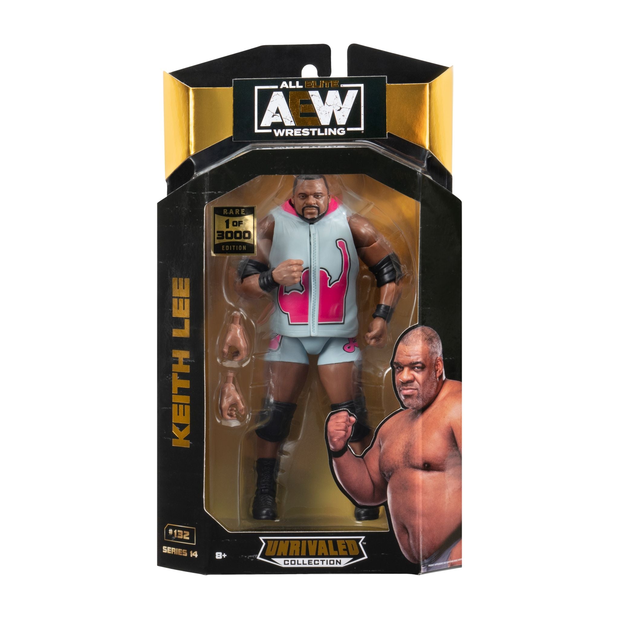 AEW 6.5 Inch Unrivalled Figure Keith Lee