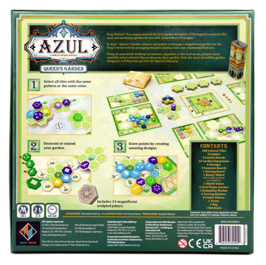 Hot Deal! Azul Queen's Garden - A Fantastic Board Game for Arranging Magnificent Gardens