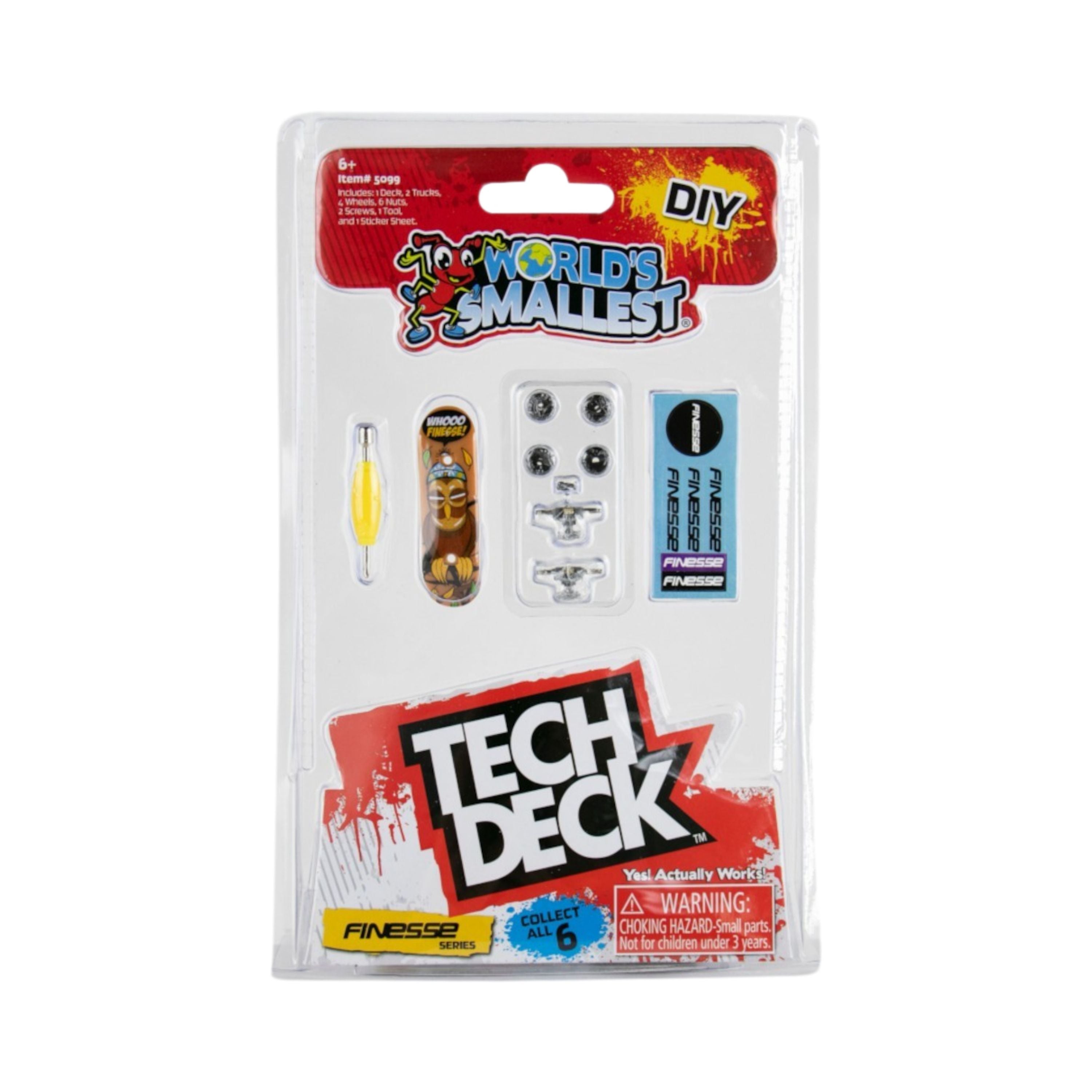 Assorted Styles of the World's Tiniest Tech Decks