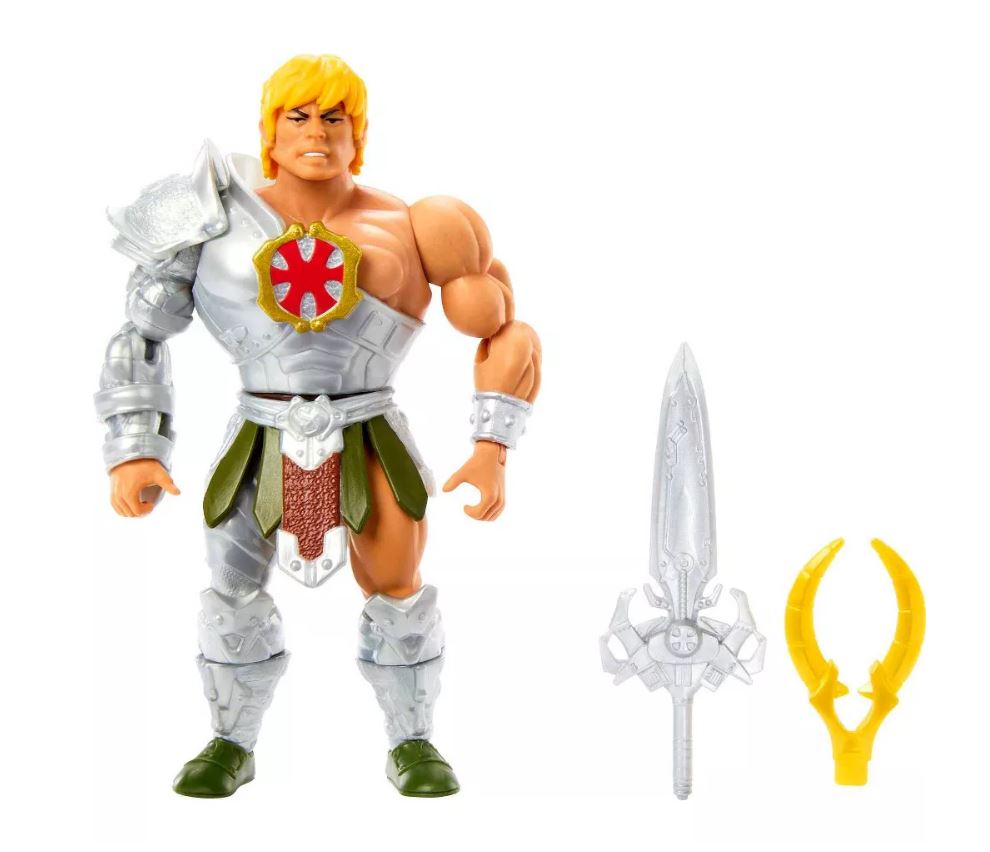 Hot! Masters Of The Universe Origins Snake Armor He-Man Action Figure