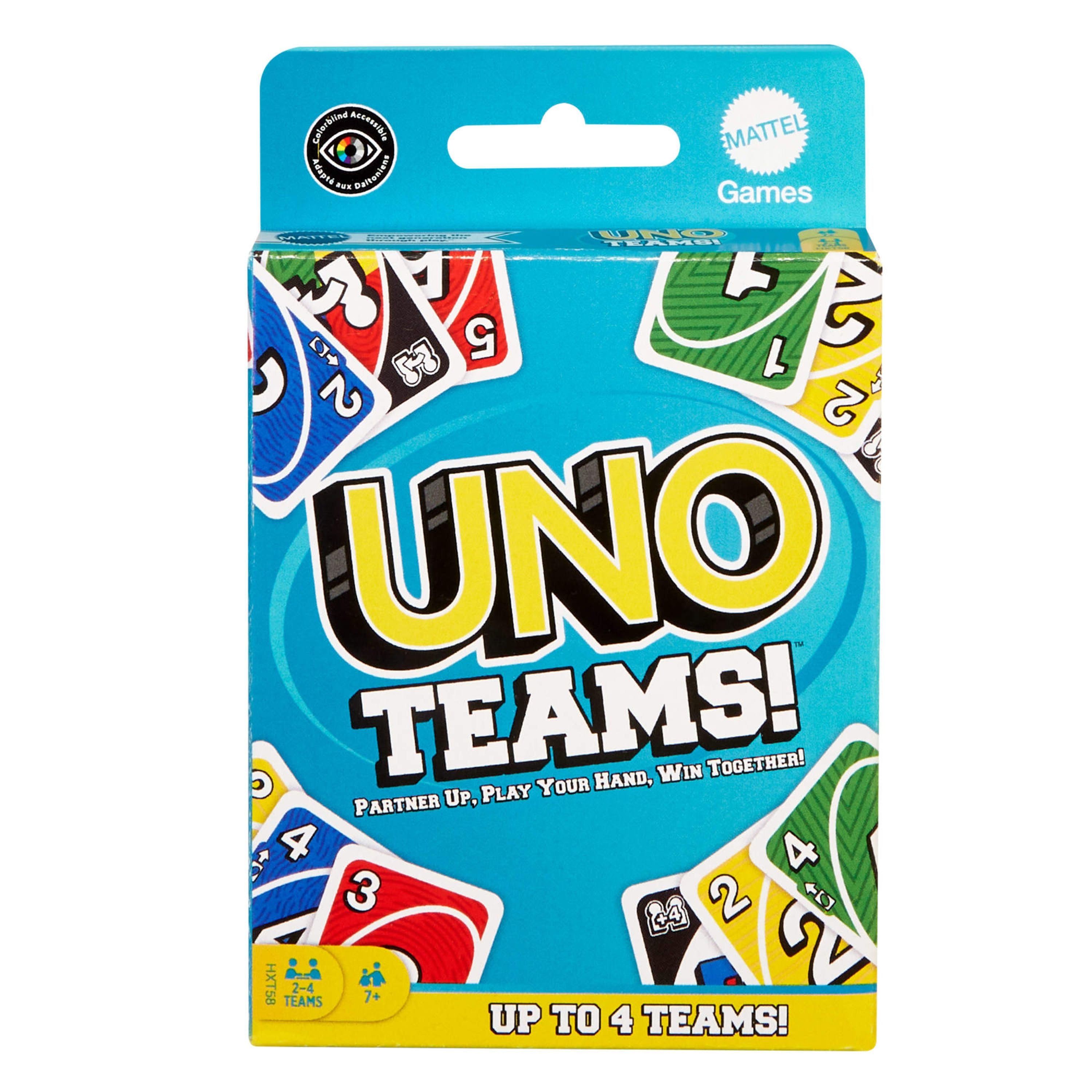 UNO Teams: A Team - Based Classic Card Game for All Ages