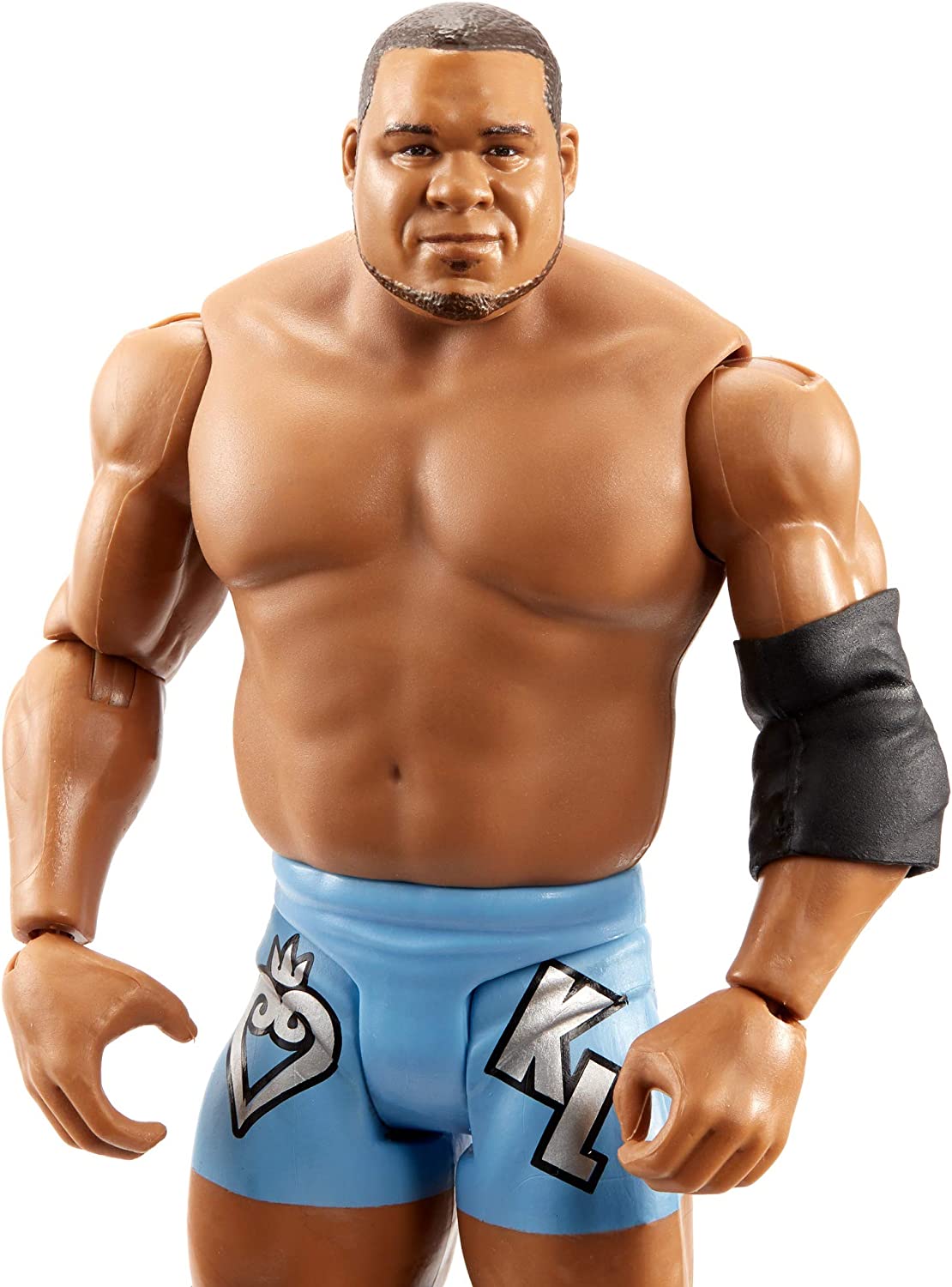 WWE Basic Action Figure - Series 104, Realistic Keith Lee, About 6 - Inch