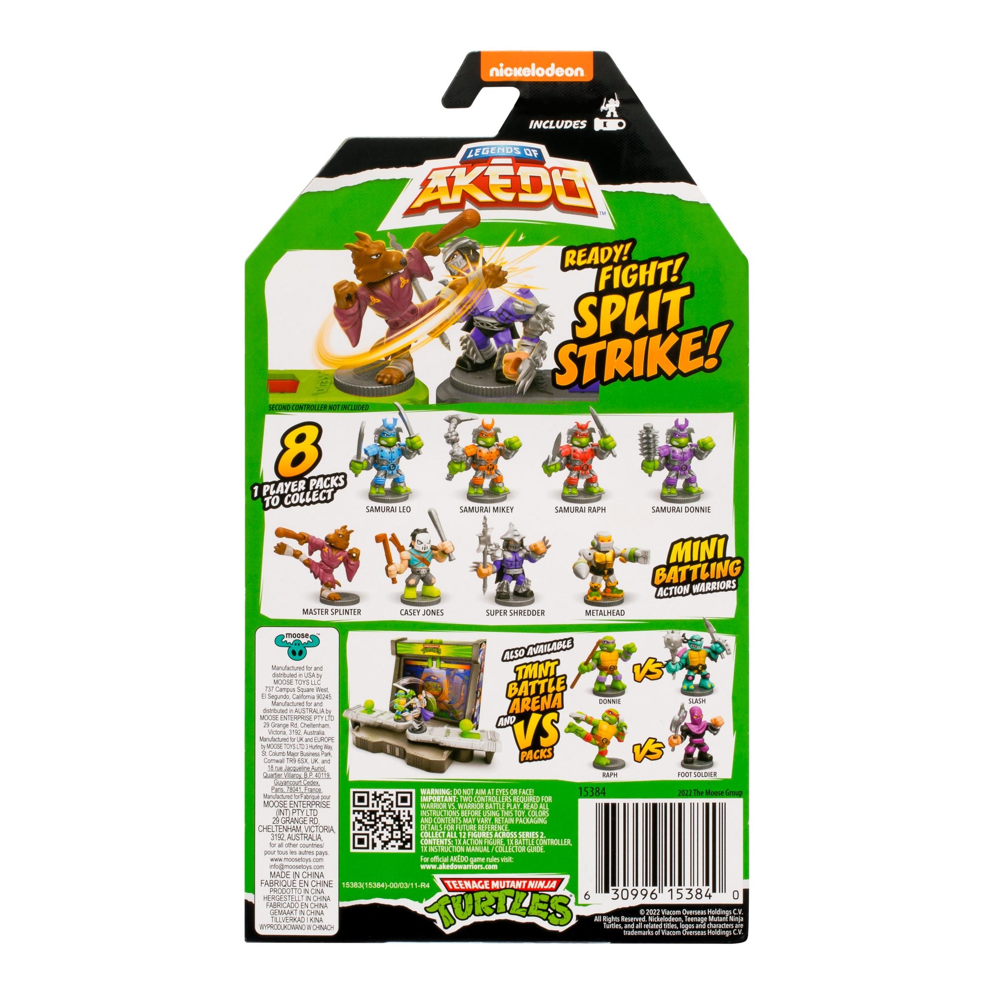 Hot Deal! Akedo Teenage Mutant Ninja Turtles Season 3 Single Pack - Samurai Donnie Mini Warrior