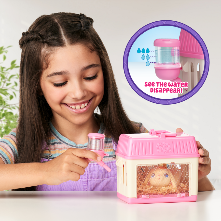 Little Live Pets Mini Playset: Surprise Mama Lil Bunny - Adorable Pet Care Fun