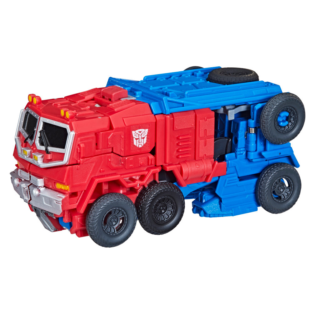 Hot! Transformers Rise Of The Beasts Optimus Prime Smash Changers Figure