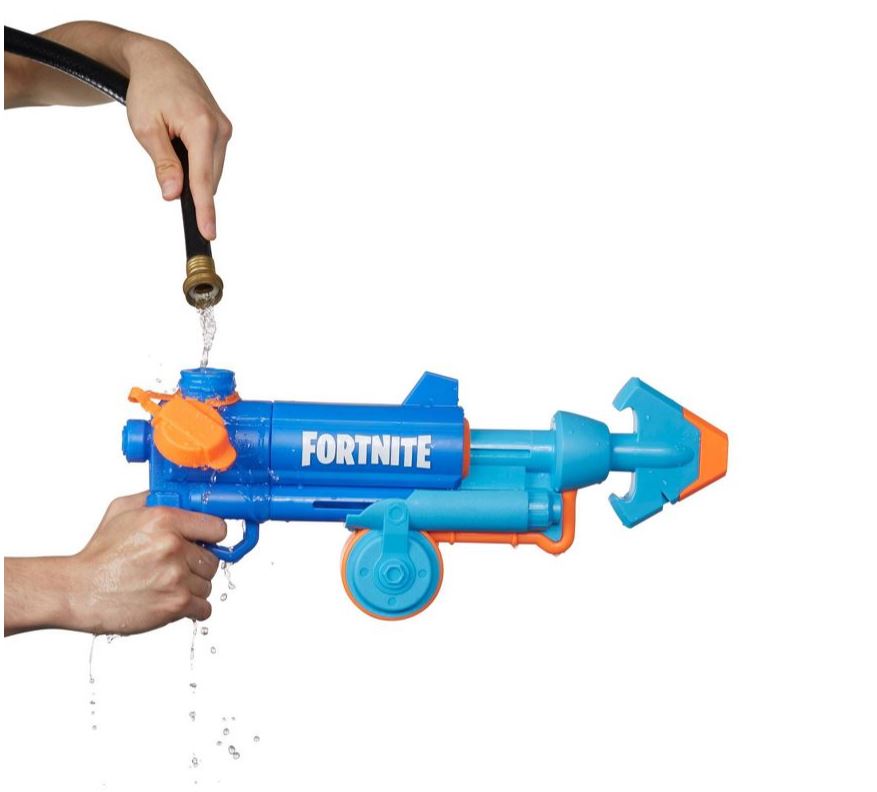 Hot Sale! Nerf Super Soaker Fortnite-Inspired Water Blaster HG for Outdoor Fun