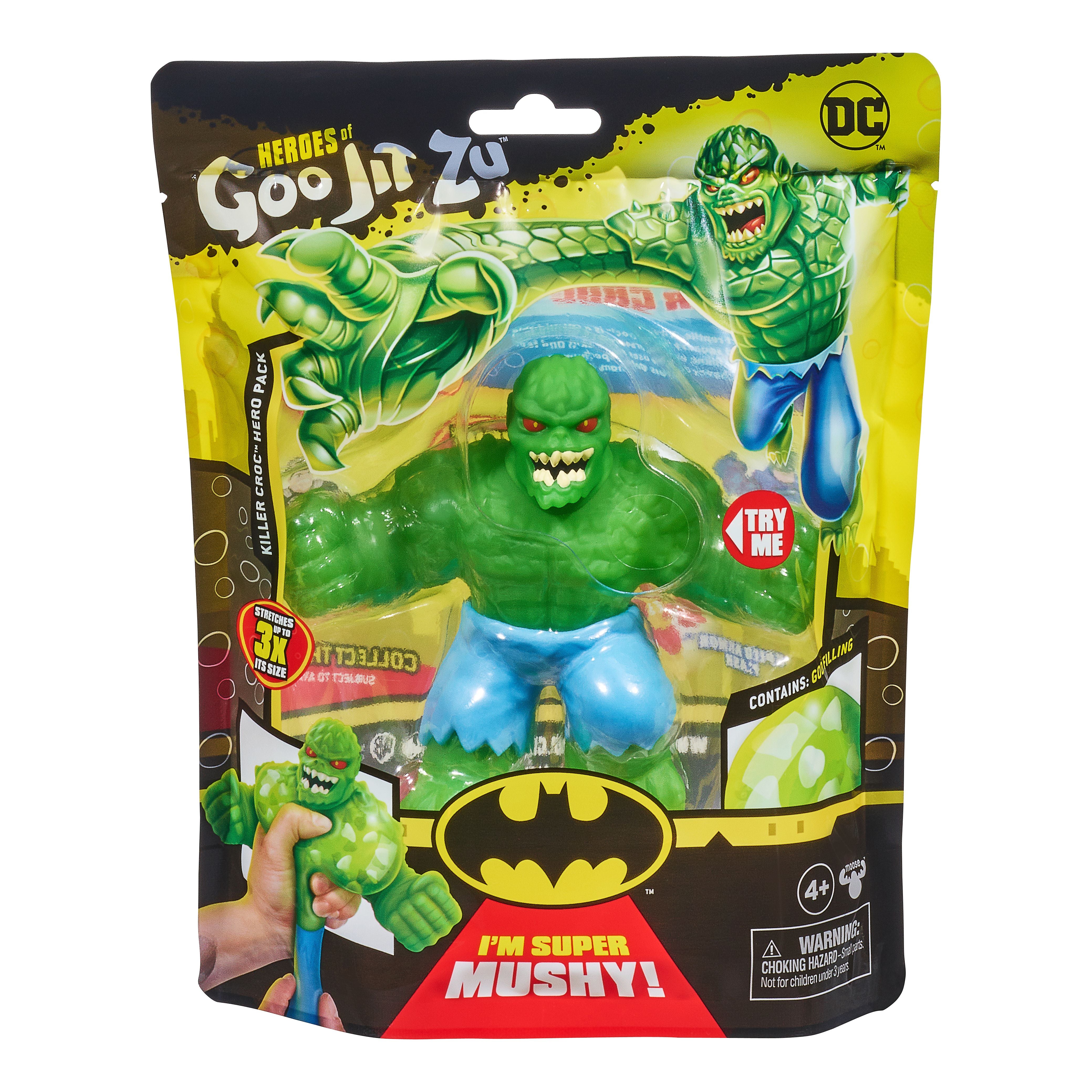 Hot! Heroes Of Goo Jit Zu DC S4 - Killer Croc Hero Pack