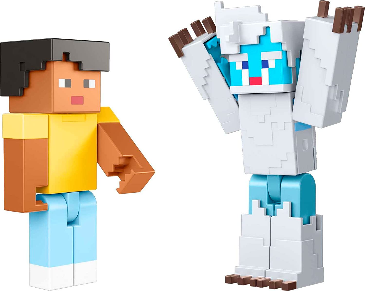 Hot Sale! Minecraft Creator Series: Mount Enderwood Yeti Scare Action Figure Pack