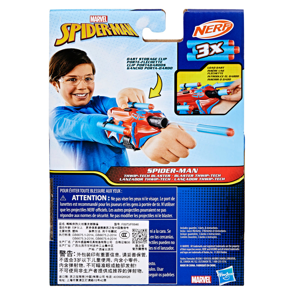 Hot Sale! Marvel Spider - Man Thwip Tech Blaster Role - Play Toy for Kids Aged 5+