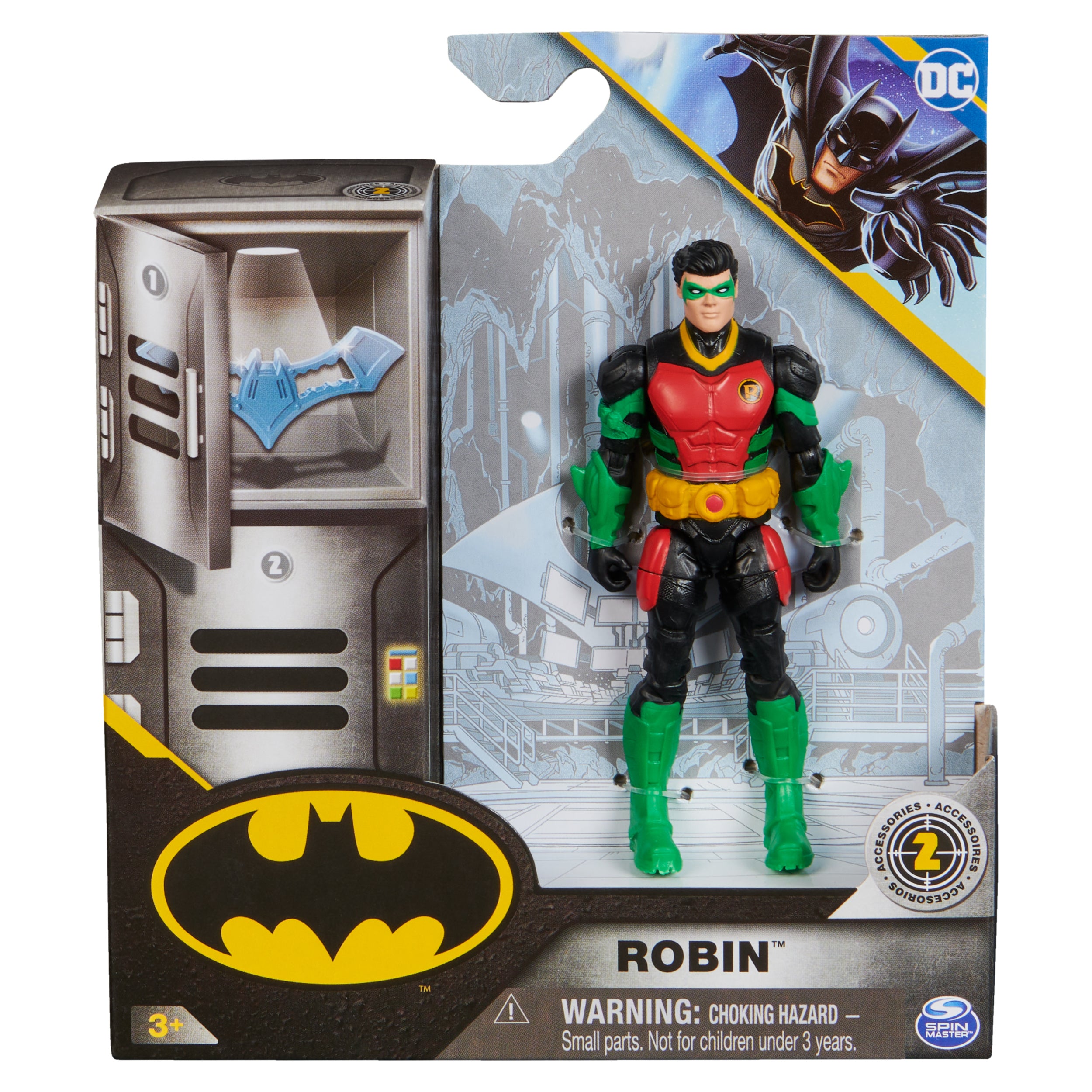 DC Comics 4-Inch Highly Detailed S5 V1 Robin Action Figure