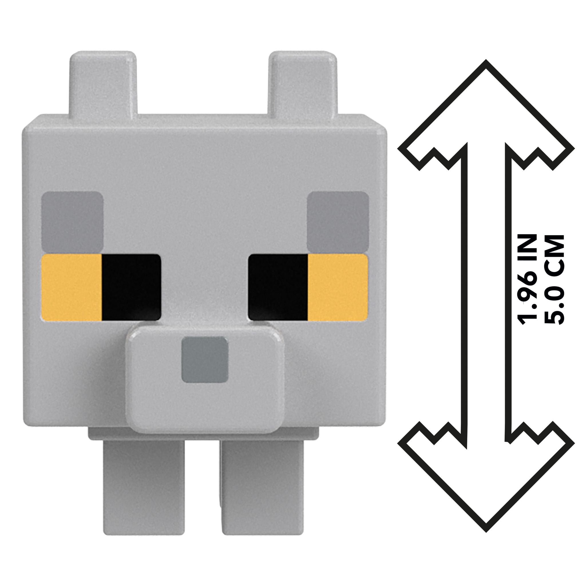 Hot Sale! Minecraft Miniature Mob Heads - British Shorthair Cat Action Figures