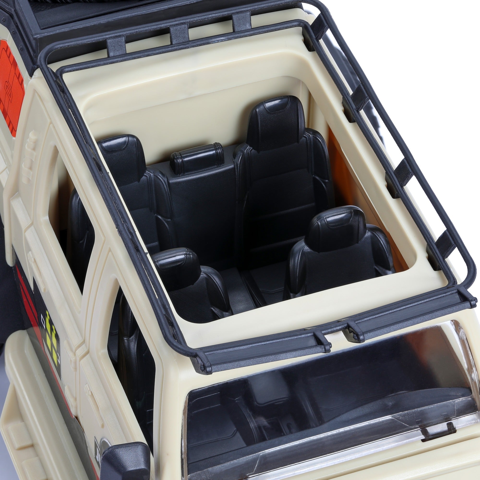 Matchbox Jurassic World Dominion 1:18 Scale Remote - Controlled Jeep Gladiator with Dino Figure
