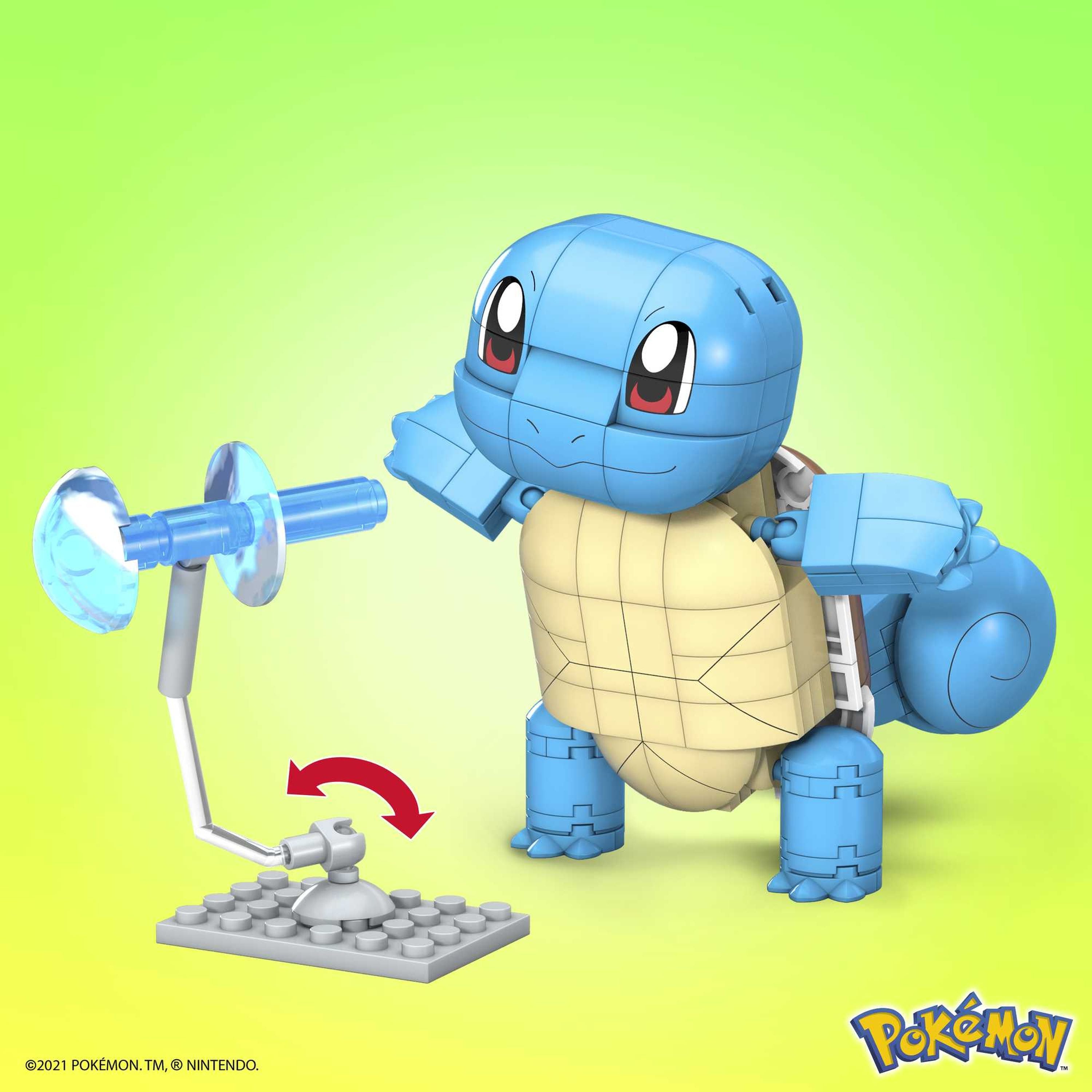 Hot Deal! MEGA Construx Pokémon Building Set - Build & Display Squirtle Model