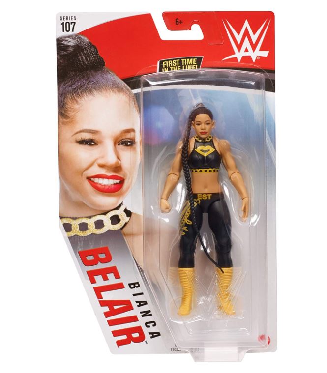 Hot Sale! WWE Basic Action Figure Series 107 - Bianca Bel Air 6-Inch Collectible