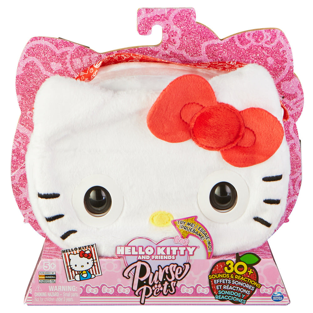 Hot Sale! Hello Kitty Interactive Purse Pets - Ideal Gifts for Girls and Sanrio Fans