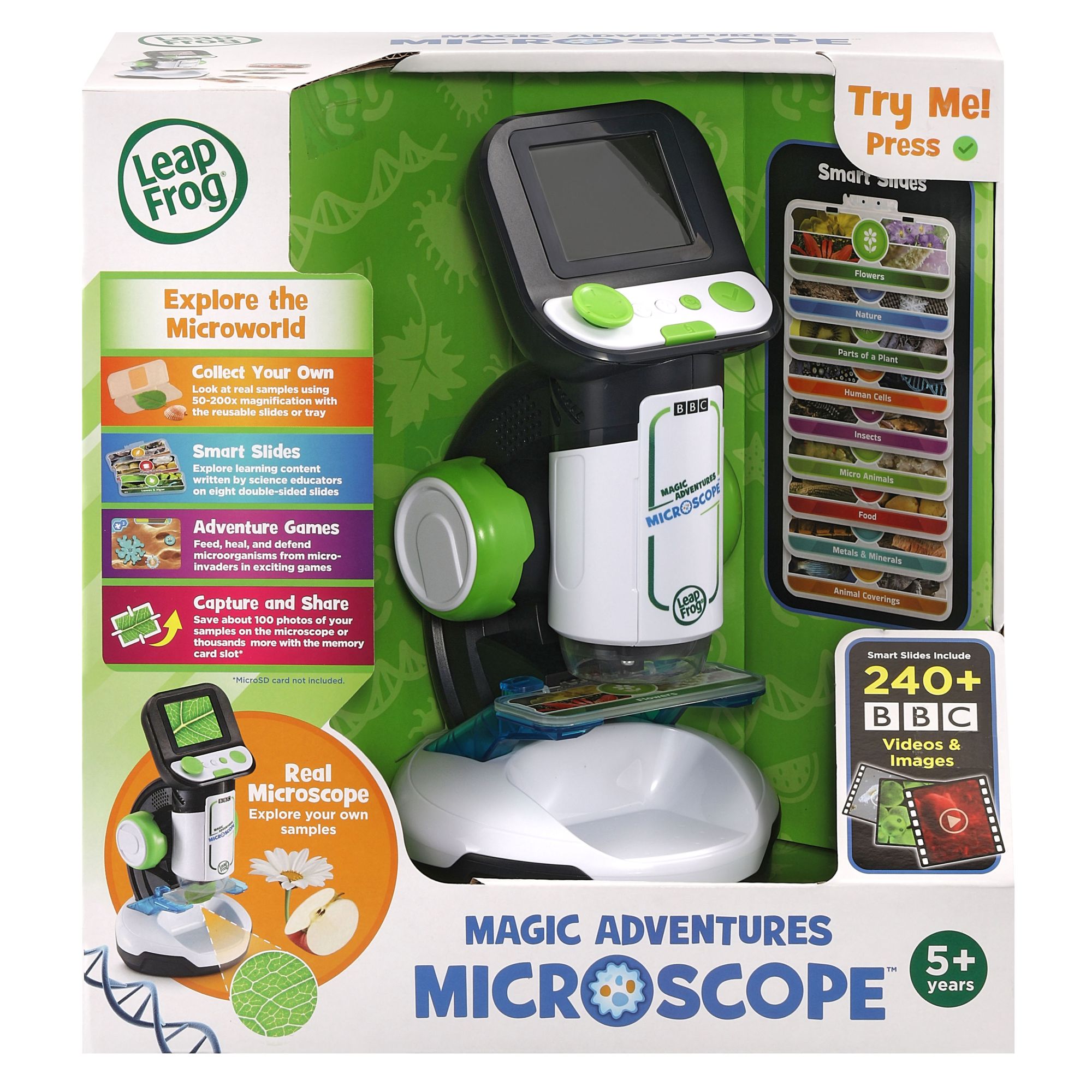 LeapFrog's High - magnification Magic Adventures Microscope for Kids