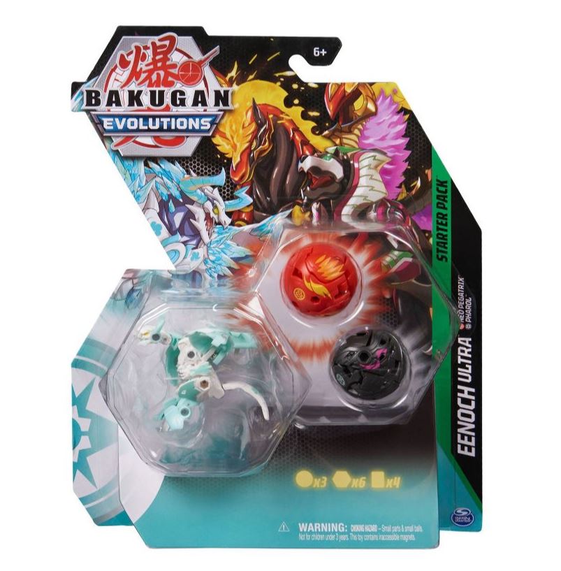 Hot Deal! Bakugan Evolutions S4 Starter Pack - Eenoch Ultra with Neo Pegatrix and Pharol