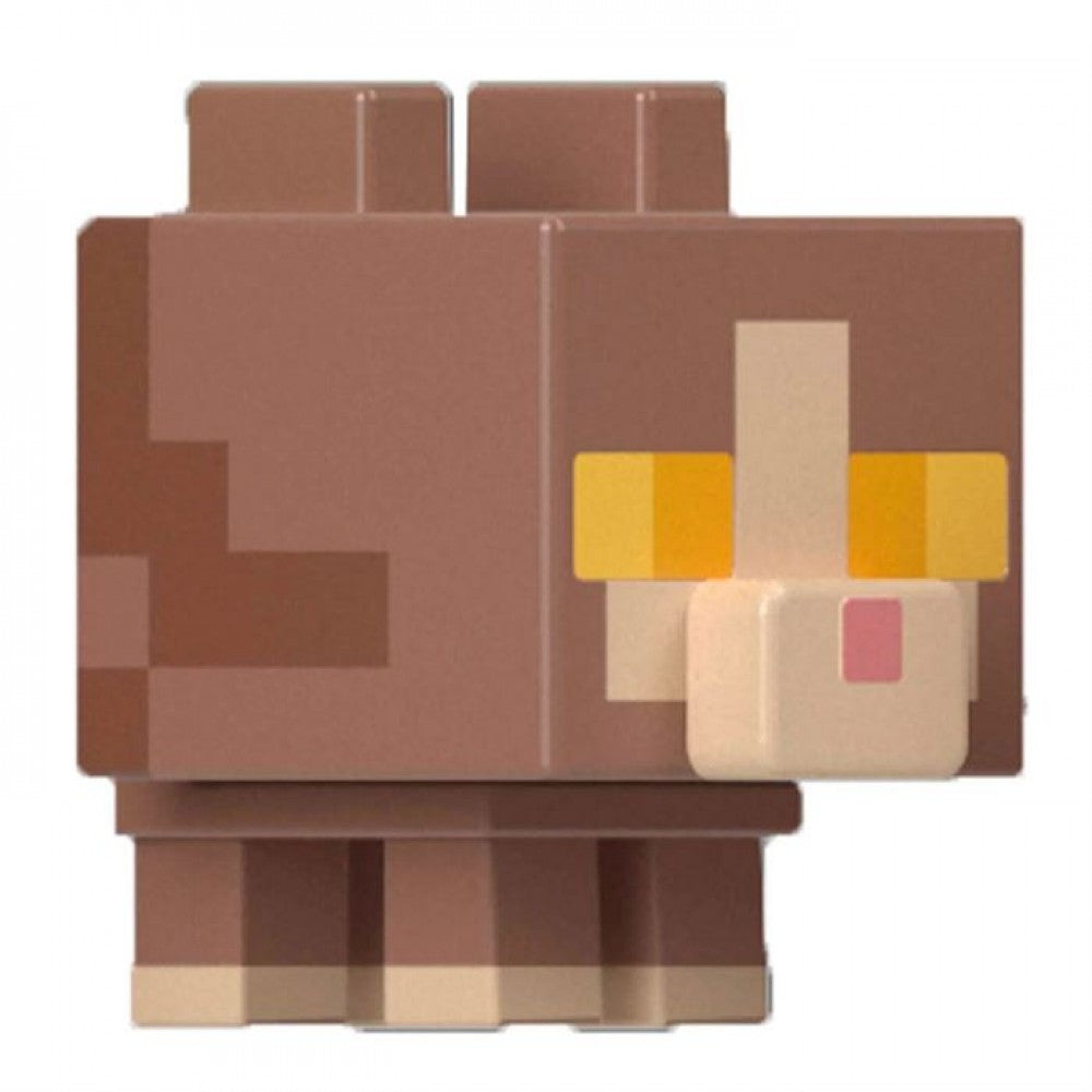 Hot! Minecraft Stray Cat Mob Head Mini Figures
