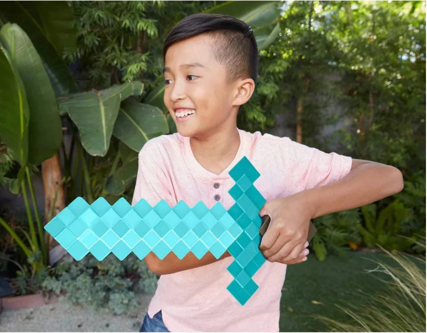 Hot! Minecraft Roleplay Diamond Sword & Enchanted Pickaxe
