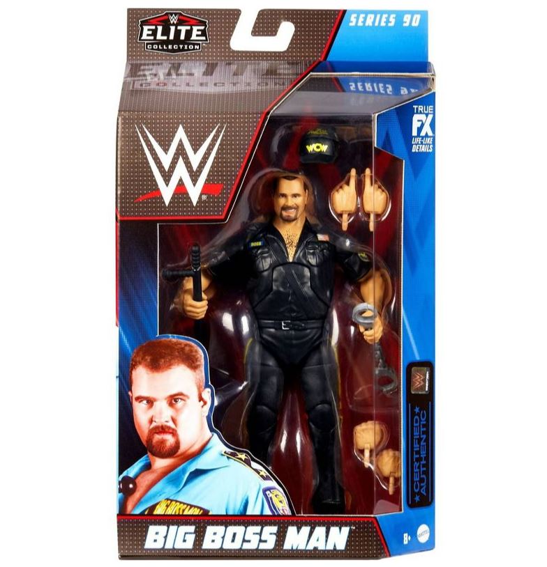 Hot Deal! WWE Elite Collection Big Boss Man Action Figure for Collectors and Kids