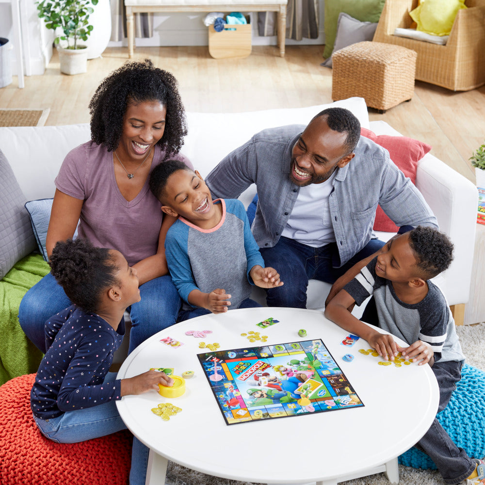 Hot! Monopoly Junior Super Mario Edition Board Game