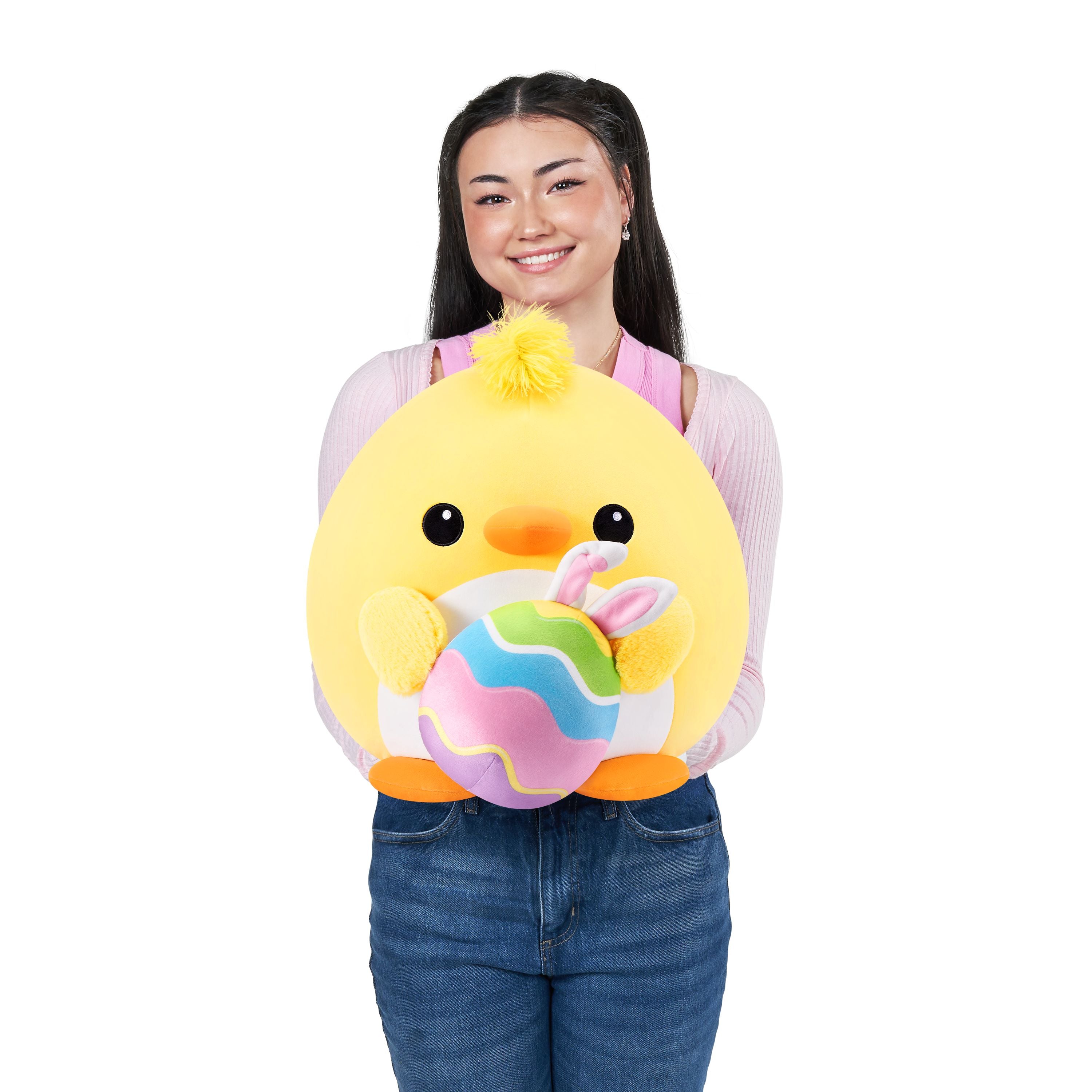 ZURU Easter Special - 14 Inch Snackles Ash Chick Plush